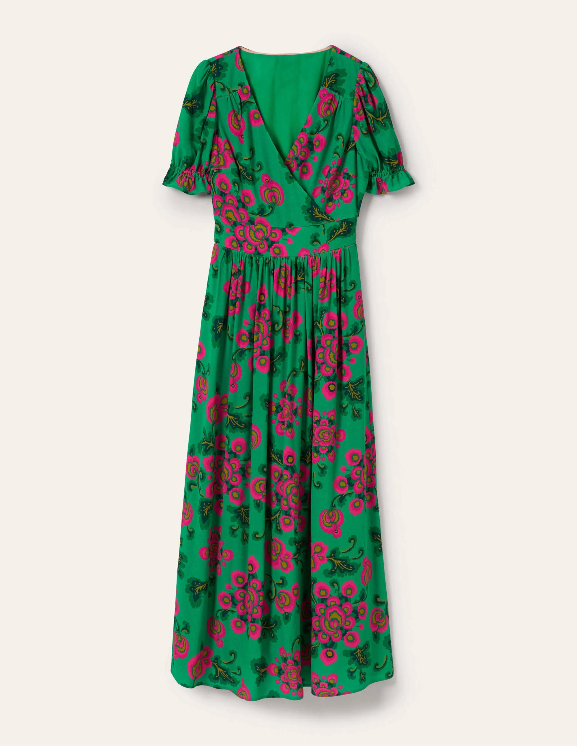 Tessa Maxi Dress-Ming Green, Wild Blooms - Image 6