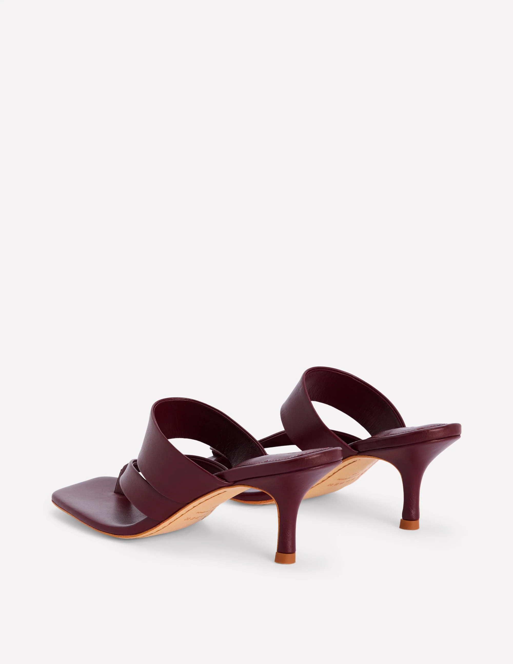 Toe Post Kitten Heel Sandal-Deep Wisteria - Image 5