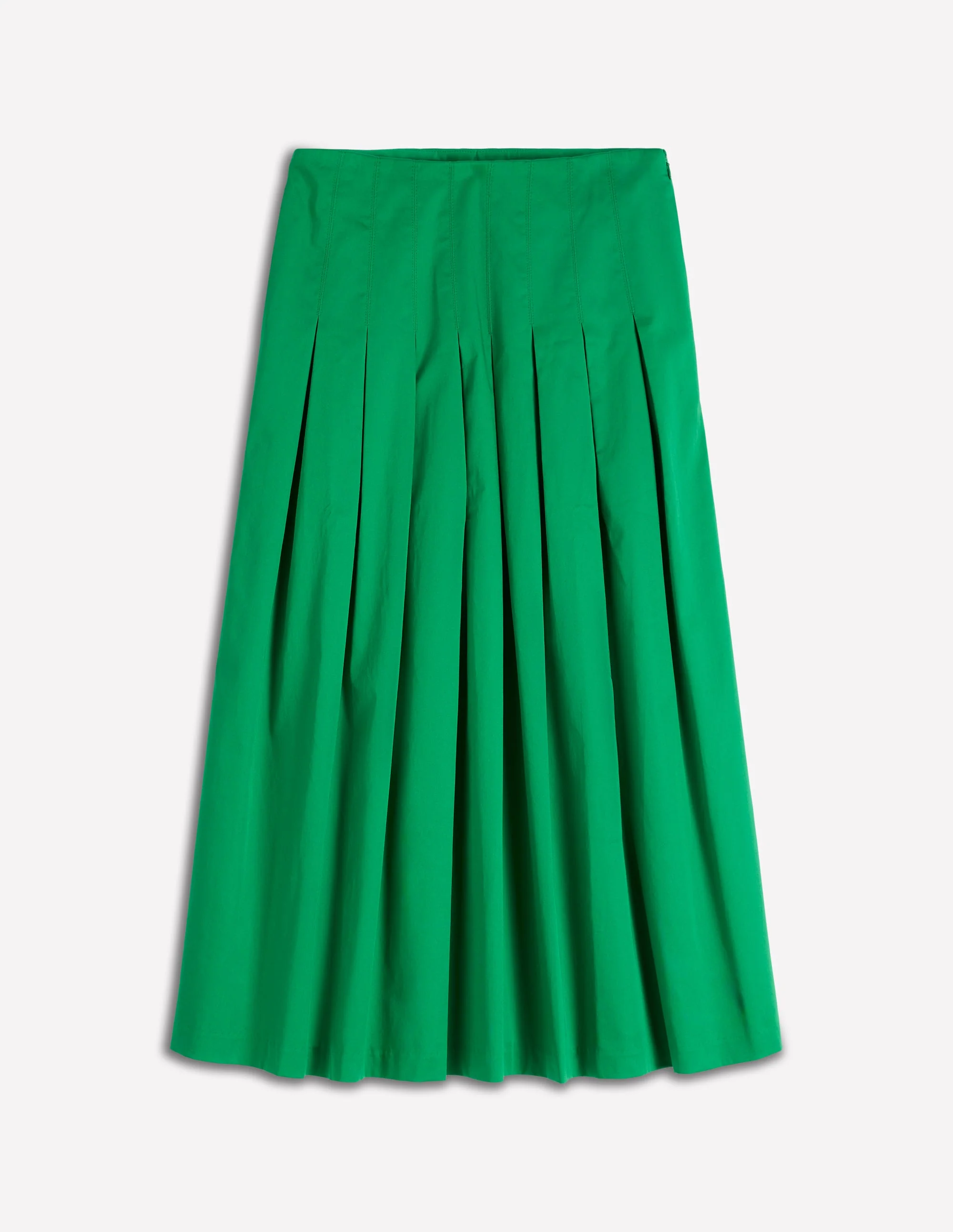 Valentina Sateen Skirt-Rich Emerald - Image 5