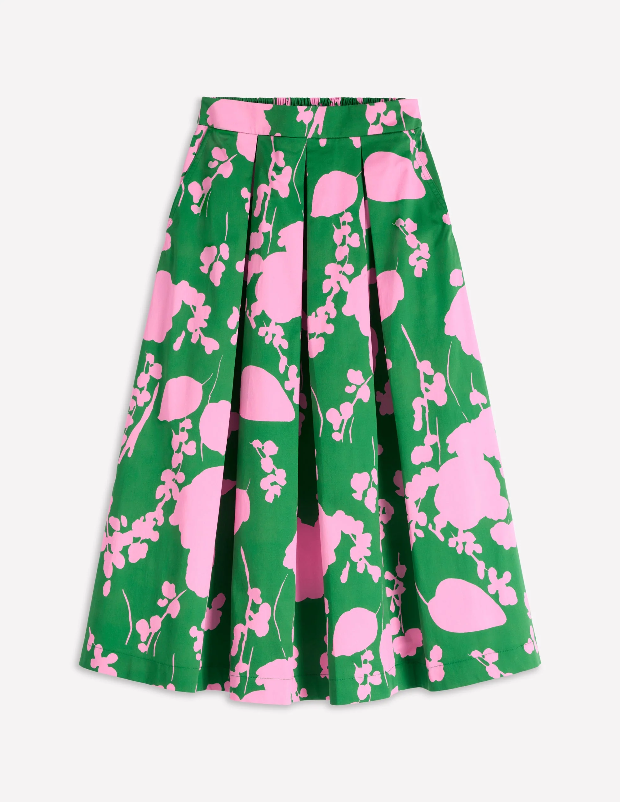 Verity Sateen Skirt-Amazon, Dainty Sprigs - Image 5