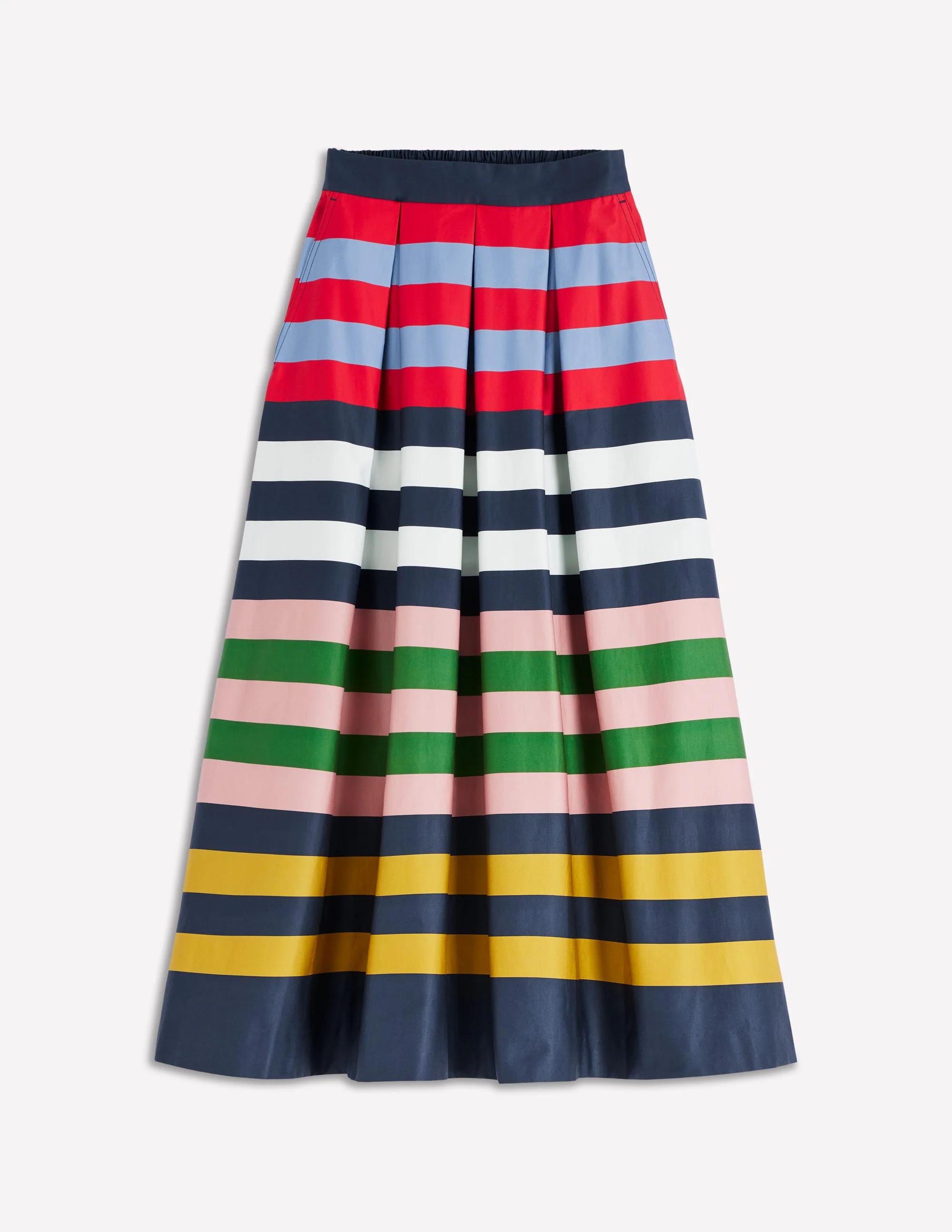 Verity Sateen Skirt-Multi Stripe - Image 6