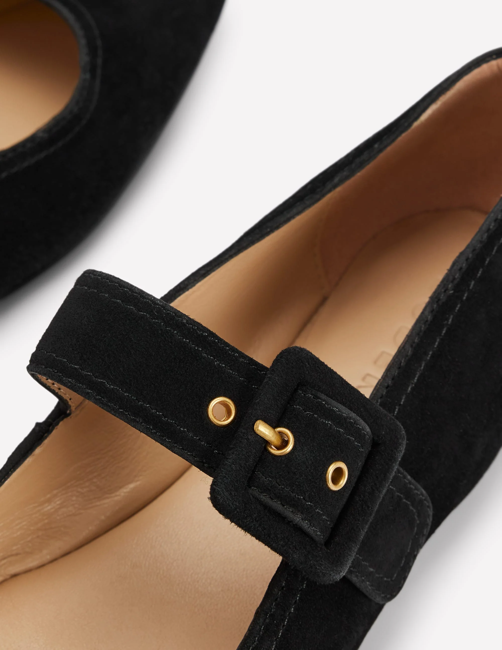 Vic Chisel Toe Mary Janes-Black - Image 5