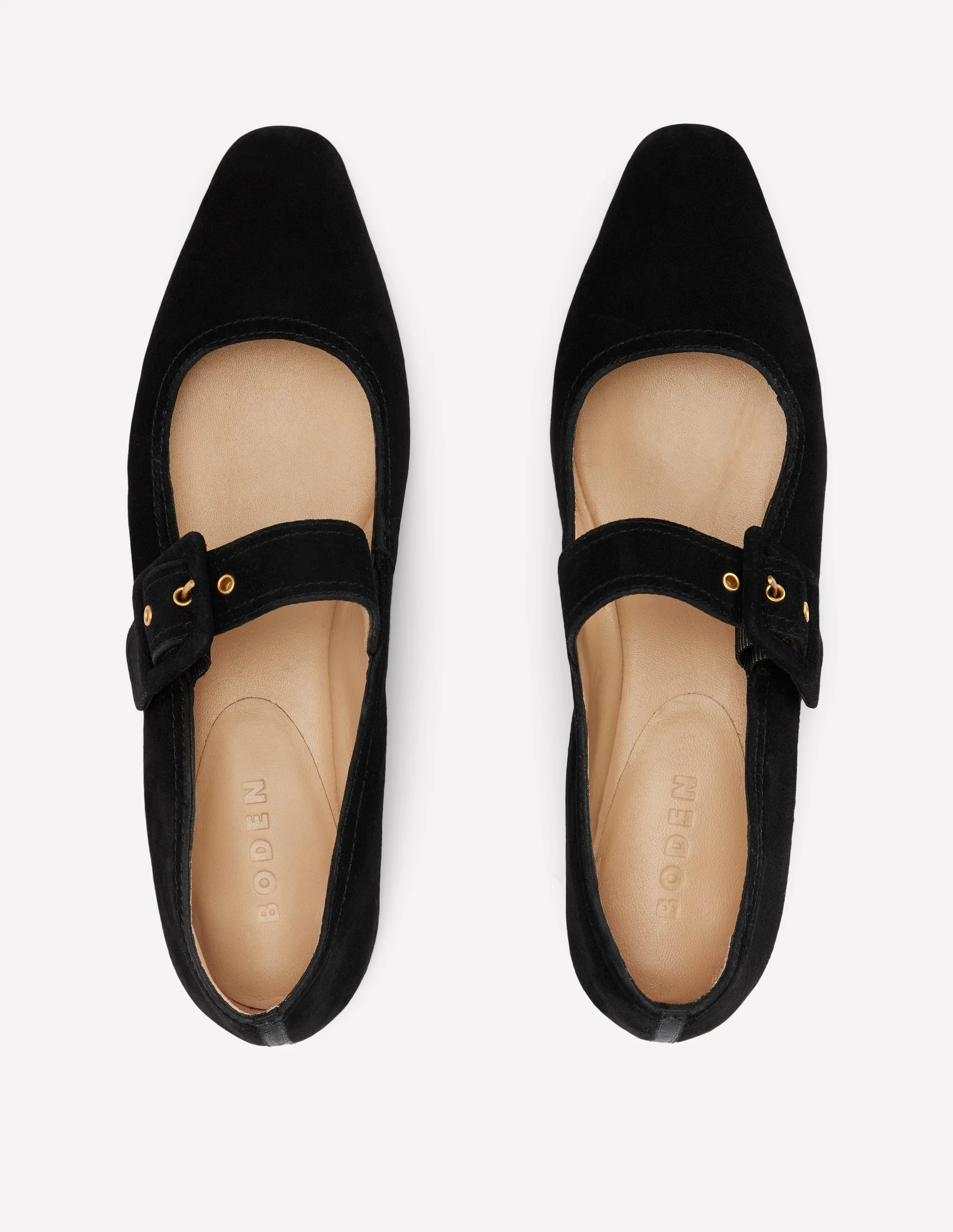 Vic Chisel Toe Mary Janes-Black - Image 6