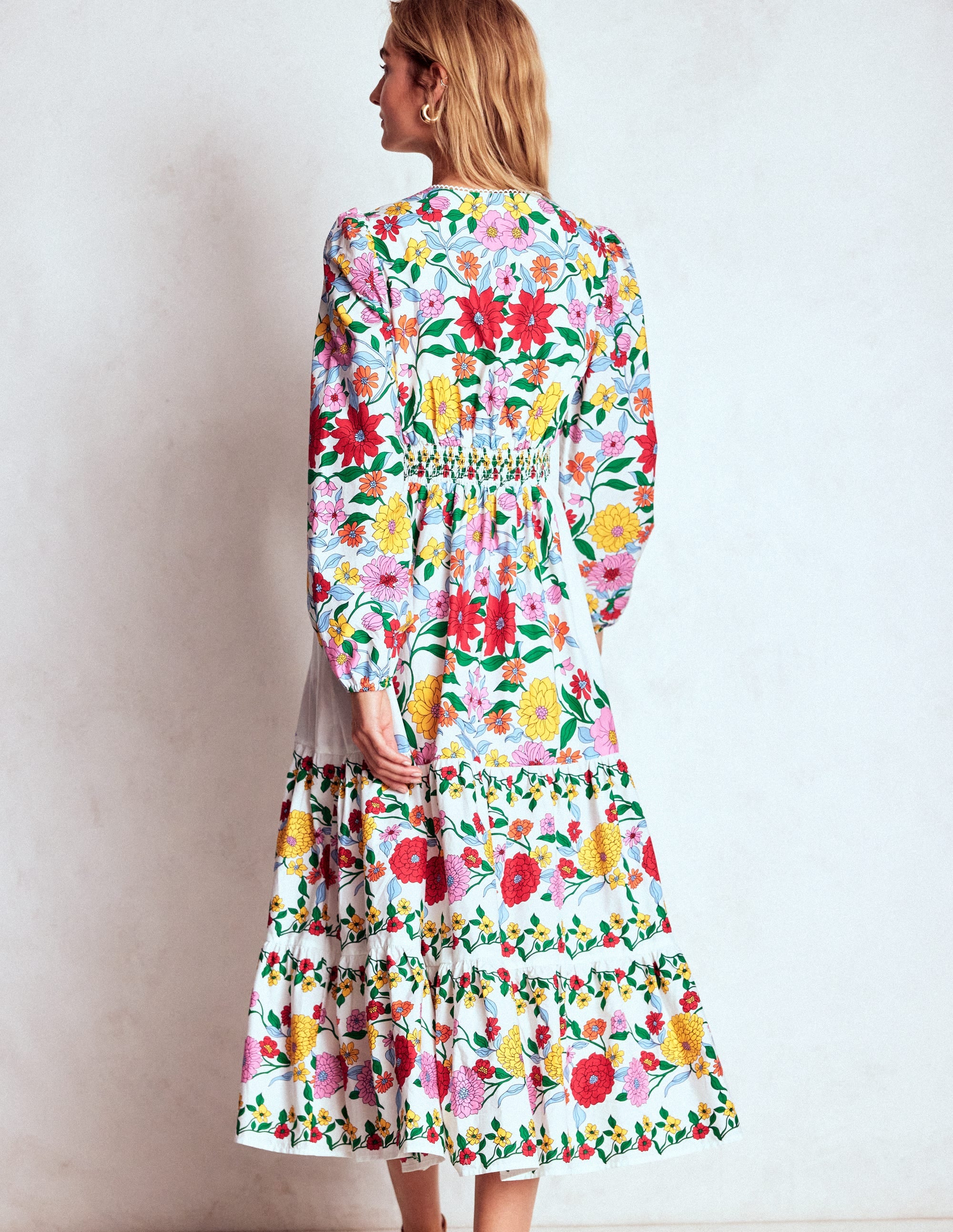 Violet Midi Dress-Multi, Dahlia Trail - Image 3