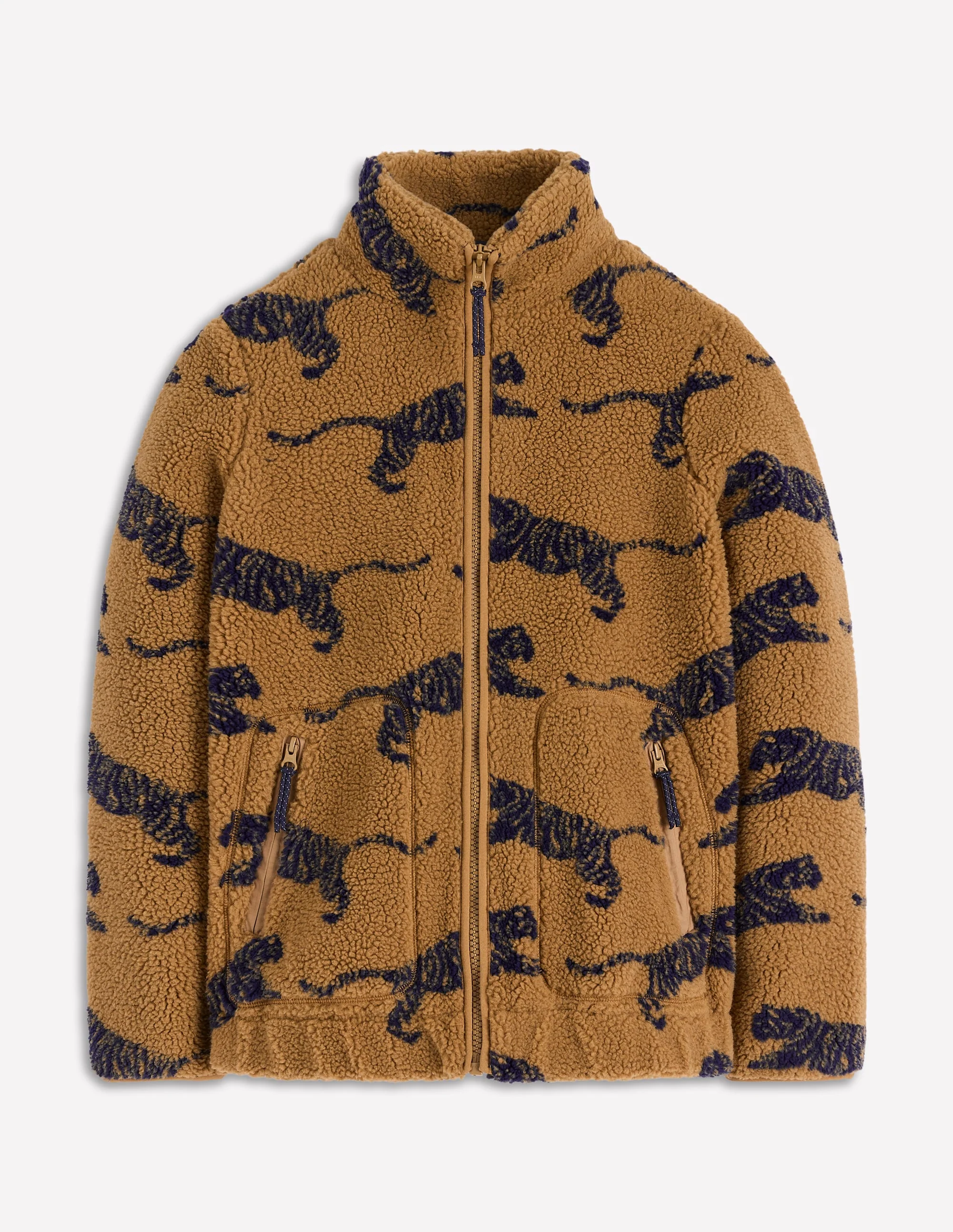 Westminster Borg Jacket-Hazelnut Brown, Leaping Tiger - Image 5