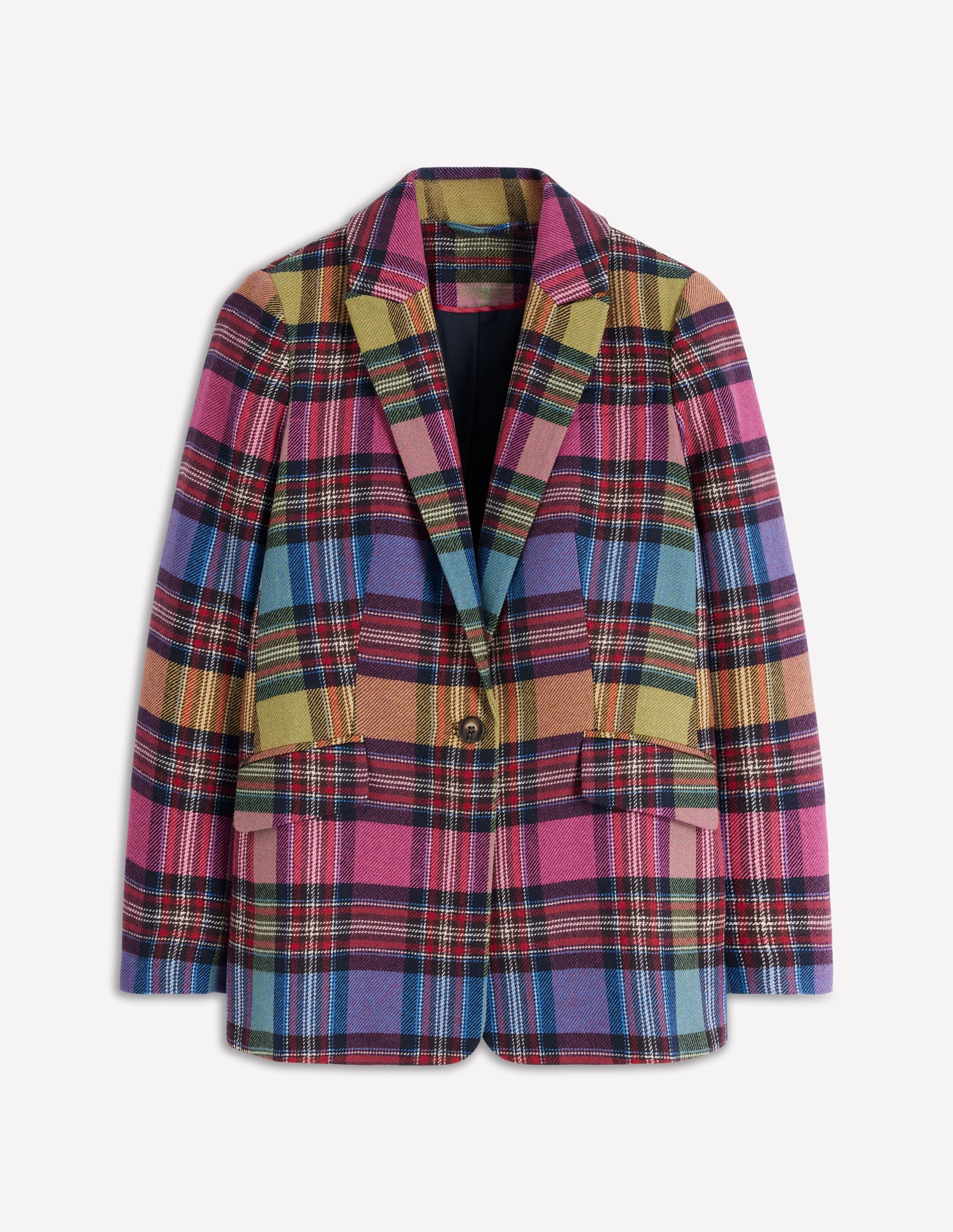 Woodbridge Check Blazer-Multi Blanket Check - Image 8